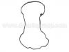 Junta, tapa de culata de cilindro Valve Cover Gasket:12341-PHM-000