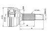 Gelenksatz, Antriebswelle CV Joint Kit:15-1392