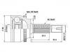 Gelenksatz, Antriebswelle CV Joint Kit:43470-09A14