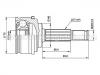 Gelenksatz, Antriebswelle CV Joint Kit:15-1196