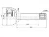 Gelenksatz, Antriebswelle CV Joint Kit:39101-01J00