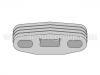 резинка  глушителя Muffler Hanger:08 52 719