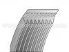 многоклиновый  ремень  V-Ribbed Belt:8PK1225