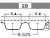 Timing Belt Timing Belt:16806-05E00